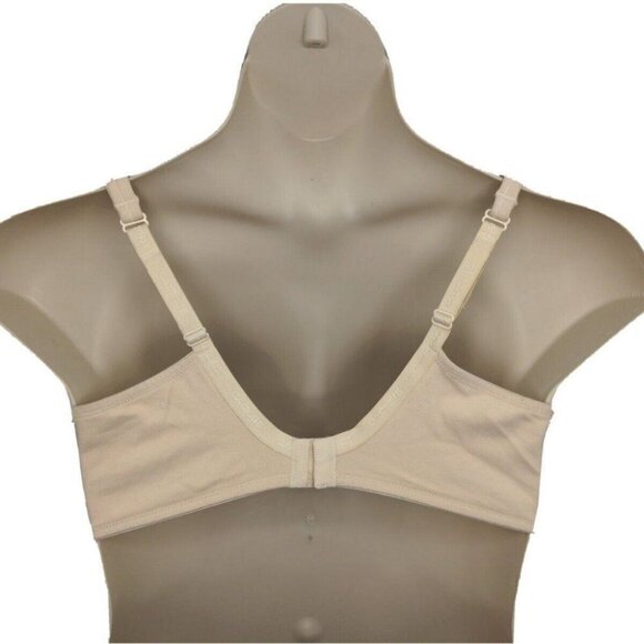 Lane Bryant Cacique Womens T Shirt Bra Cotton Blend Size 42C Beige - Picture 6 of 8